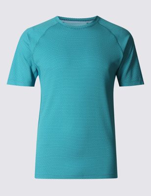 Moisture Wicking Tailored Fit T-Shirt with Fresh Finish Technology